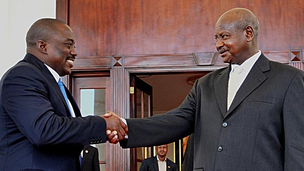 Joseph Kabila en visite en Ouganda pour discuter sécurité