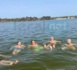Le retour enchanté de la vie au Lac Rose: Une baignade salutaire attendue