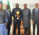 Photos : Présentation du trophée de la CAN au président de l'Assemblée nationale, El Malick Ndiaye