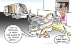Une histoire de poubelle, "mboot"... (Odia). (Tribune)