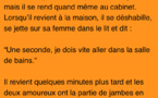 Blague du jour : un homme se fait hypnotiser pour être un dieu du sexe