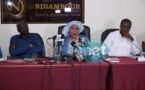 Revivez en images la conférence de presse d'Aïda Ndiongue