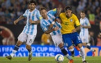 Neymar héros du Brésil, l'Argentine accrochée
