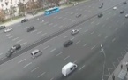 Accident ou attentat ? Choc frontal mortel entre la limousine officielle de Poutine et un autre véhicule (Vidéo)