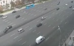 Accident ou attentat ? Choc frontal mortel entre la limousine officielle de Poutine et un autre véhicule (Vidéo)