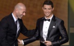 Real Madrid : Zidane vote Ronaldo pour le Ballon d'Or et place Griezmann sur le podium