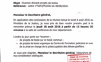 Le Syndicat des Travailleurs de la Justice dément le ministre et le DG de la Fonction Publique...