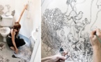 Cette artiste transforme ses toilettes en une forêt féerique : le résultat est magnifique !