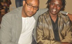 Dj Rakhou, patron du restaurant Pointe des Almadies, à Paris, avec Baba Maal