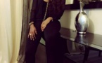 Aida Samb,dans une tenue marron appréciez l'artiste!!