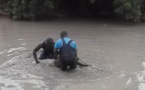 Drame à Tamba : Un camion malien finit sa course dans le fleuve Gambie et fait deux morts