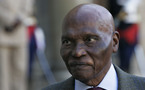 ( Photo-Photo)  Visite de Abdoulaye WADE, Président de la République du Sénégal à L’Elysee  