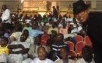 El Hadji Diouf au stade pour soutenir les Lions contre le Cap Vert