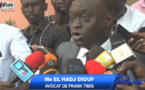 Vidéo : Me El Hadji Diouf : "On a d’innombrables preuves qui prouvent qu'Aliou Sall n'a rien à voir avec ce qu'on lui reproche"
