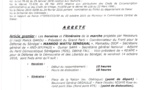 Le Préfet du Département de Dakar autorise la marche de Manko Wattu Senegaal