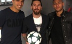 Le trio gagnant de Barcelone : MSN !!!