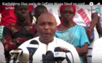 Conférence de presse : Barthélémy Dias sur l'affaire Ndiaga Diouf (wolof)