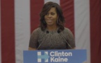 Vidéo: Michelle Obama en appoint à Hillary Clinton