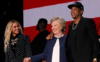 Beyoncé et Jay-Z mettent le feu pour Hillary Clinton contre Donald Trump