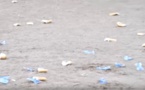 Vidéo sacrilège : des miches de pain jetées en guise de khons, lors d'un match de football à Pout