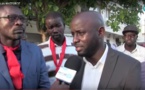 Vidéo- Sit in des travailleurs du groupe CSI MATFORCE, le député Thierno Bocoum promet des actions en faveur des manifestants