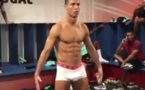 Vidéo: Ronaldo, un Mannequin Challenge en slip moulant