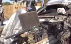 Vidéo : Horrible accident sur la route de Khombole : seul un bébé a survécu, 5 morts enregistrés
