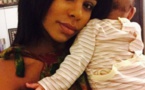 Léa Soukayna Ndiaye de la TFM et son fils, c'est mignon!!