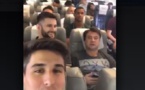 Vidéo : Les joueurs brésiliens dans l'avion dans une ambiance bon enfant, avant le crash fatal
