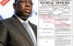 Promulgation des lois portant modifications du code pénal et du code de procédure pénal : Macky Sall déclare la guerre contre les Djihadistes