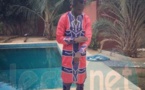 Pape Moussa Konaté, l'international sénégalais en tenue traditionnelle, appréciez!!