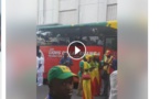 Vidéo : Arrivée des Lions au Palais, regardez!!!