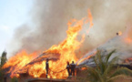 Urgent : un incendie ravage plusieurs habitations à Bofi (Kaffrine)