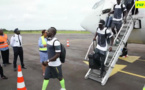Vidéo : Arrivée des "Lions" au Gabon pour la CAN 2017