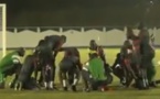 Vidéo: la séance d'entraînement des "Lions" après la victoire contre la Tunisie