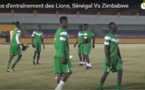 Vidéo-Dernier galop d'entraînement des "Lions" avant le match contre le Zimbabwe
