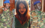 Les inconditionnels de Jammeh: le général Saul Badjie, Jimbe Jammeh, Umpa Mendy, en exil avec lui