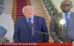 Dominique Strauss-Kahn reçu par le Président Macky Sall 