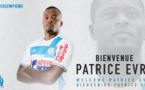 Transfert: le défenseur des "Bleus", Patrice Evra rejoint l'Olympique de Marseille