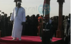 Le président Adama Barrow vient d’arriver à Banjul