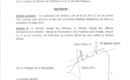 Urgent: les élections législatives se dérouleront le 30 juillet 2017 (Décret)