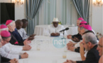 Photo: le président Macky Sall a reçu une délégation d’archevêques de la conférence épiscopale d’Afrique du Nord sous la conduite du chef de l’église Sénégalaise