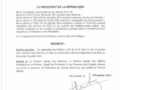 Décret présidentiel fixant la date des élections législatives de 2017