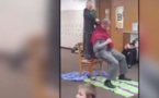 Vidéo-Le principal se fait raser la tête par un élève !