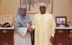 Macky Sall et la vice-présidente de la Gambie, Fatoumata Jallow Tambajang 