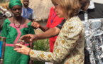 Photos: Son Excellence Lise Filiatrault, ambassadrice du Canada au Sénégal en visite de travail en Casamance dans les champs de production d'anacarde