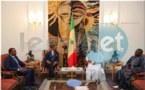 Le PDG de Wari Kabirou Mbodji au palais de la République