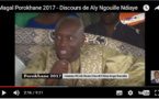 Magal Porokhane 2017: Aly Ngouille Ndiaye, porteur d'un message de Macky Sall à Serigne Mountakha Bassirou Mbacké (vidéo)