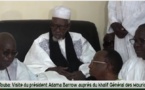 Vidéo :l'intégralité du discours du Président gambien Adama Barrow chez le Khalif Général des Mourides Regardez !