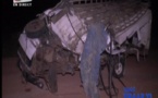 Vidéo- Les images de l’accident mortel qui a coûté la vie à 14 personnes sur la route de Porokhane.